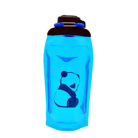 Бутылка для воды складная VITDAM синяя 860мл B086BLS 1411