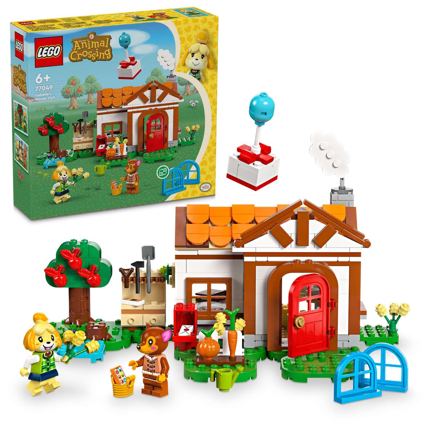 Конструктор LEGO Animal crossing Isabelles House Visit 77049 - фото 1