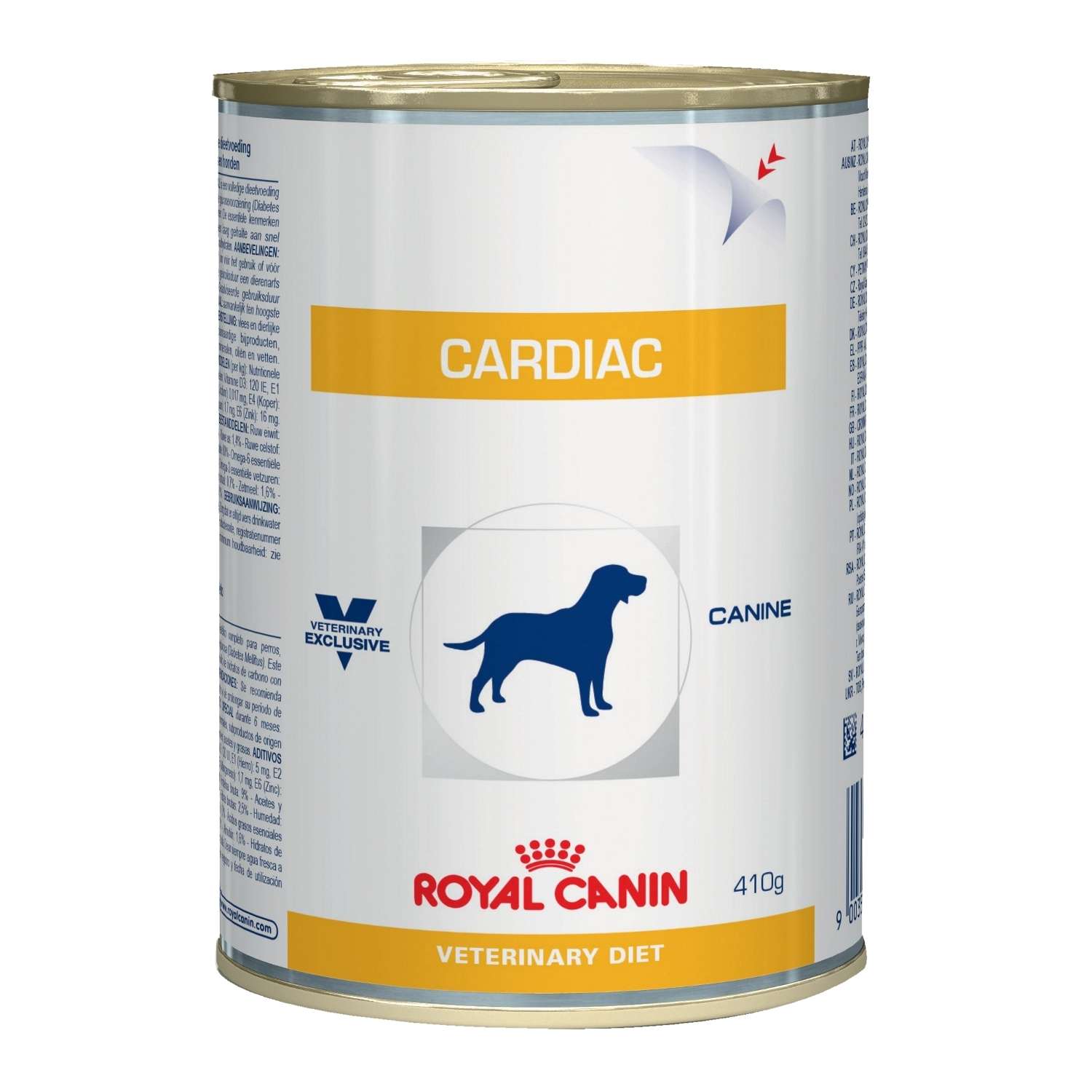 Корм для собак ROYAL CANIN Cardiac при сердечной недостаточности консервированный 410г - фото 1