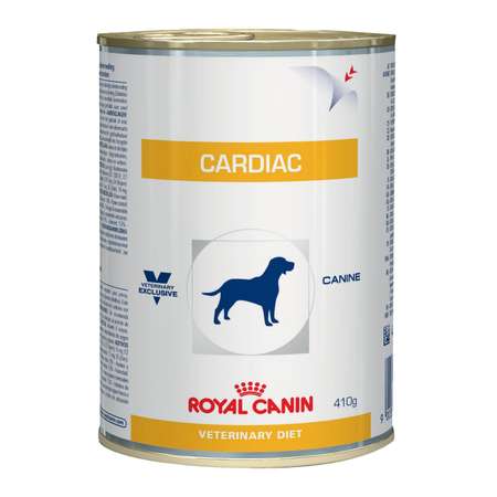 Корм для собак ROYAL CANIN Cardiac при сердечной недостаточности консервированный 410г