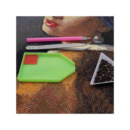 Алмазная мозаика Cristyle картина стразами Девушка с жемчужной сережкой Ян Вермеер 40х50 см Cr 450109