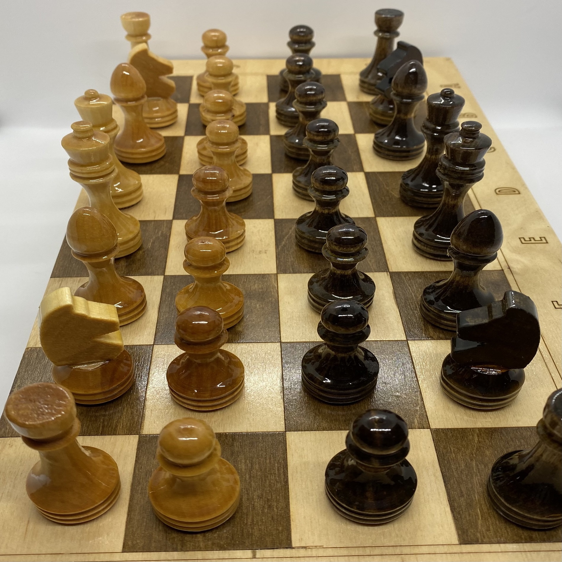 Шахматы Гроссмейстерские Мадагаскария Турнирные с доской 420х420 мм - фото 4