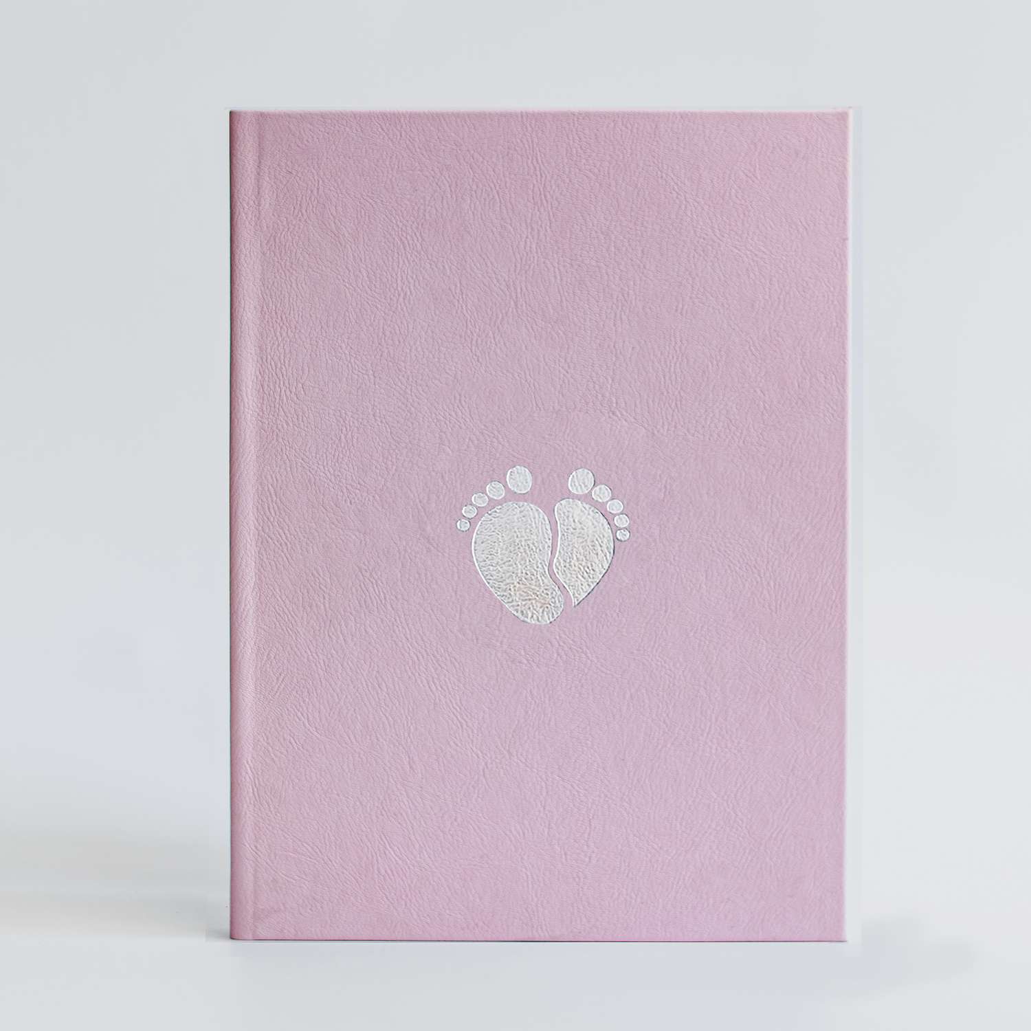 Фотоальбом-дневник Moms Book Первый альбом малыша. Нежно-розовый Колыбель. Для девочки. Кожа - фото 1