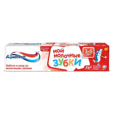 Зубная паста Aquafresh Мои молочные зубки 3-5лет 50мл