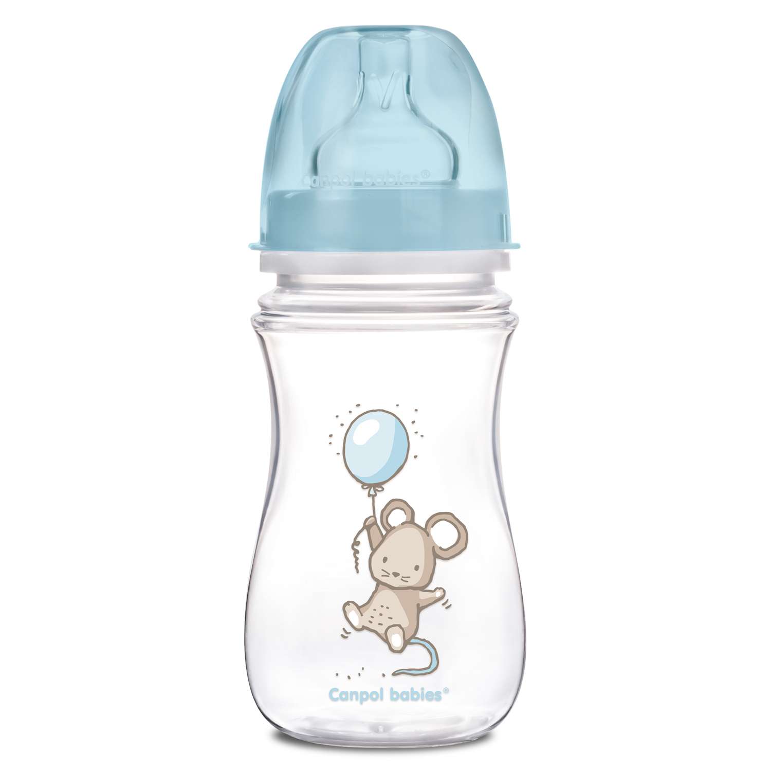 Бутылочка Canpol Babies Easy start Little cuties 240 мл с силиконовой соской в ассортименте - фото 5