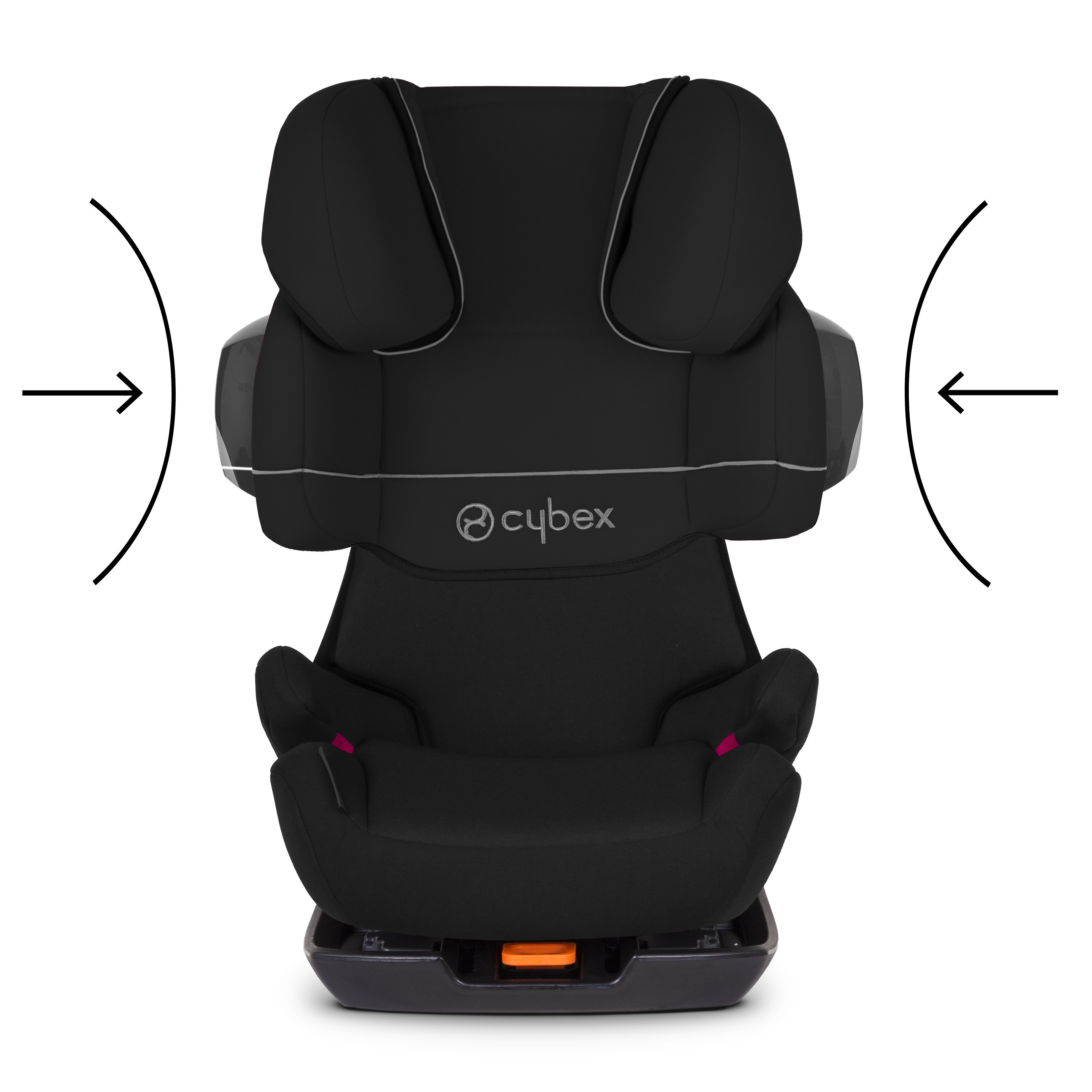 Автокресло Cybex Pallas 2-Fix Pure Black - фото 3