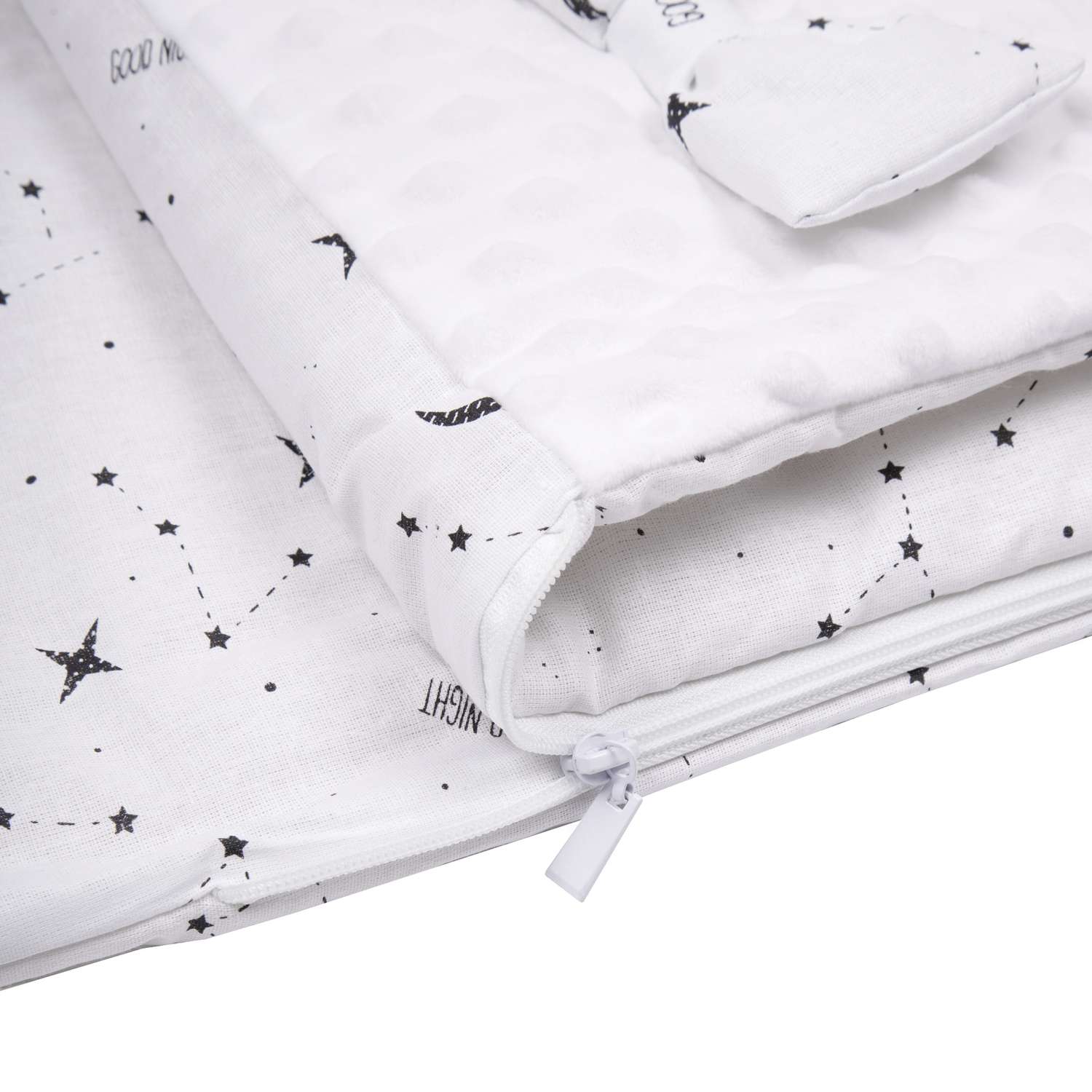 Спальный мешок AmaroBaby детский Magic Sleep STARS белый - фото 4