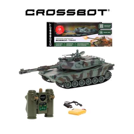 Машина на пульте управления CROSSBOT танк Abrams M1A2 масштаб 1:24