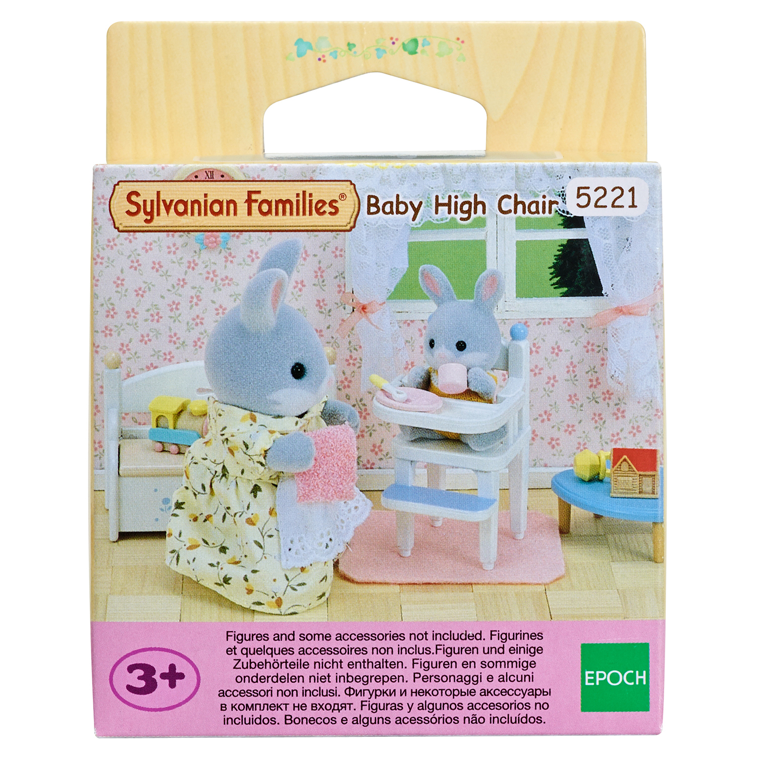 Игровой набор Sylvanian Families Стульчик для кормления малыша - фото 4