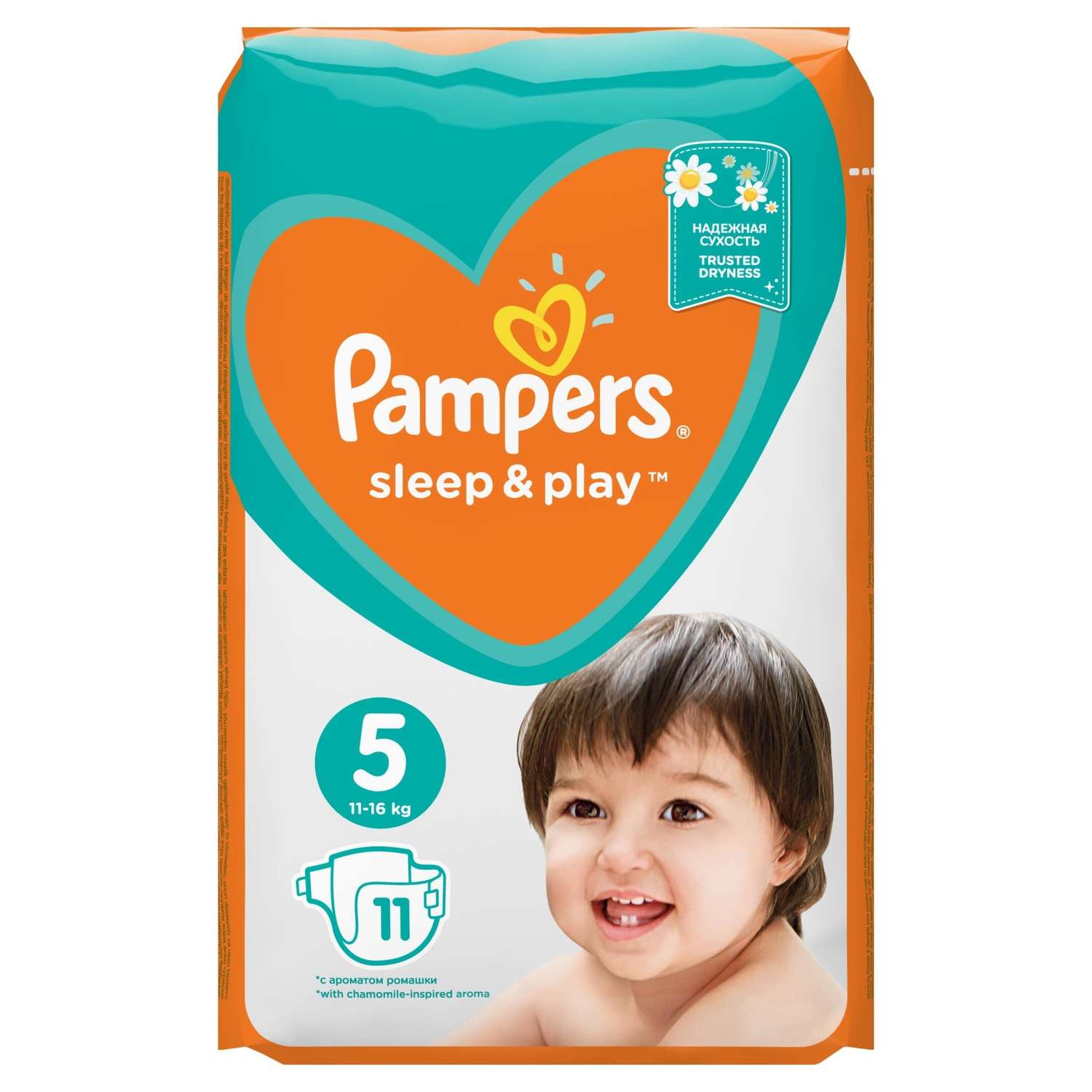 Подгузники Pampers Sleep and Play 5 11-16кг 11шт - фото 2