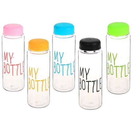 Бутылка для воды My bottle 500мл 19.5*6см в ассортименте 1684715