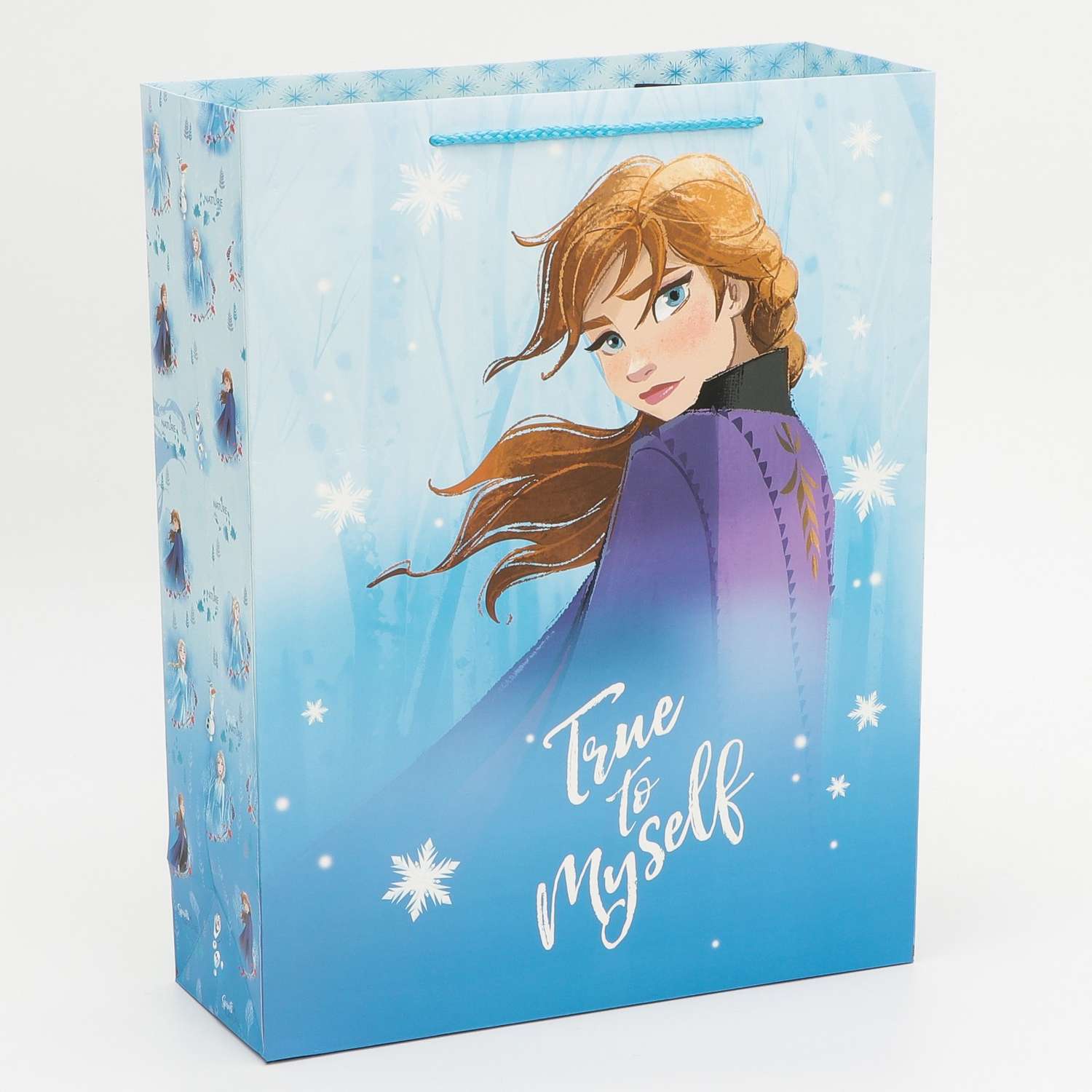 Пакет подарочный Disney «True to my self» Холодное сердце - фото 2