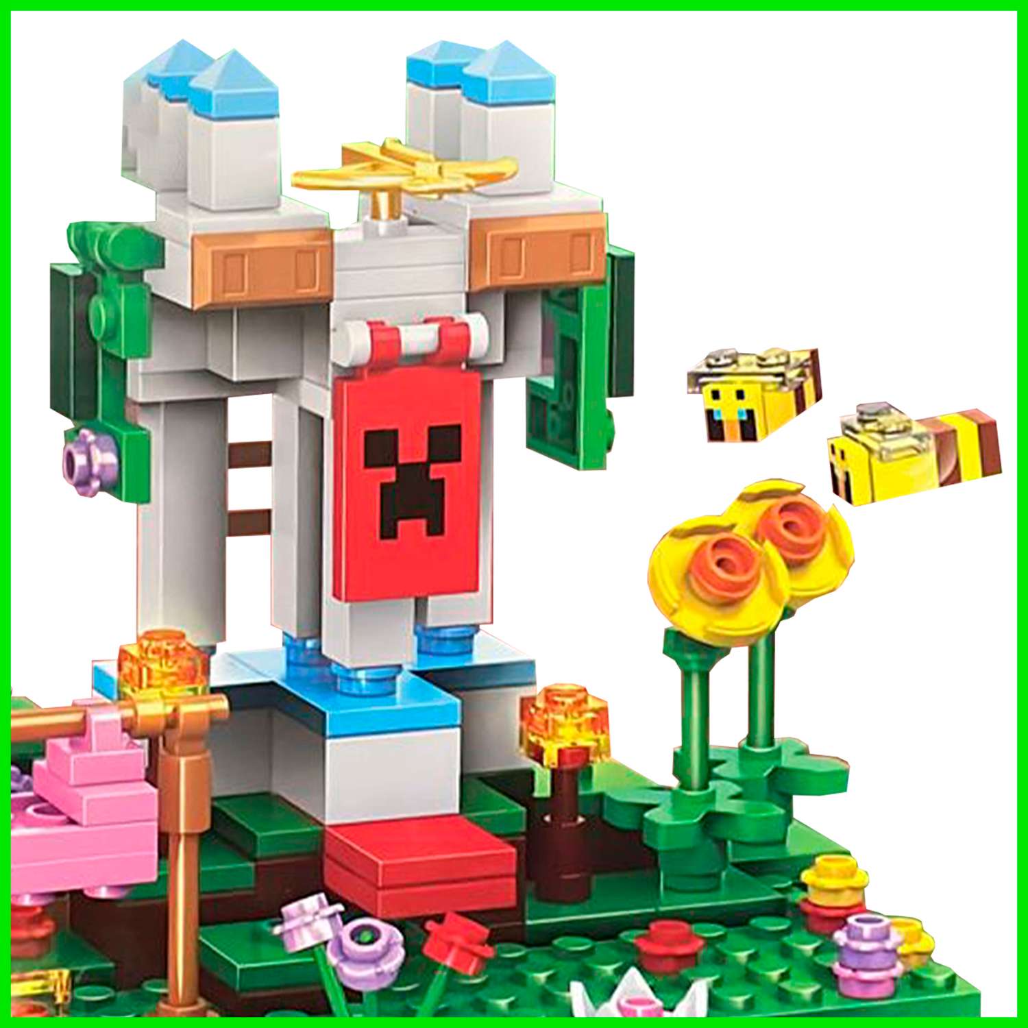 Игрушка LX Конструктор Minecraft Пикник разбойников 310 деталей - фото 3