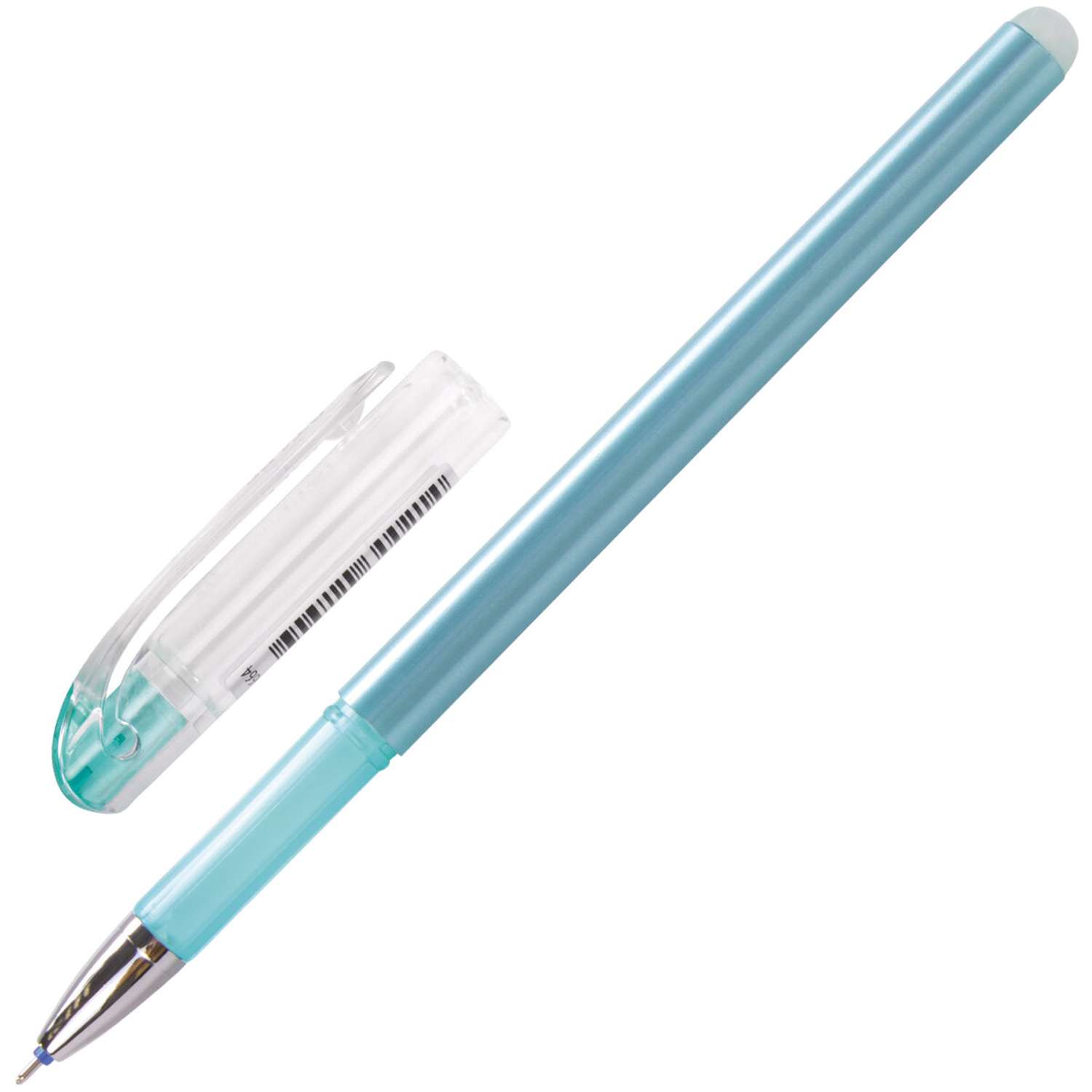Ручки гелевые Staff пиши-стирай College синие 12 штук - фото 7