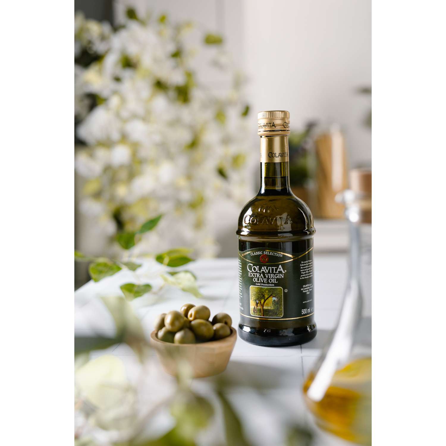 Масло оливковое Colavita нерафинированное E.V. Mediterranean 500 мл - фото 1