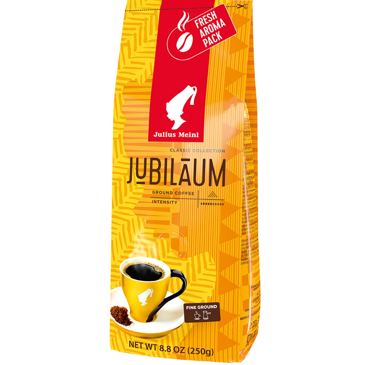 Кофе молотый Julius Meinl Jubilaum 250 г арабика робуста светлая обжарка - фото 2