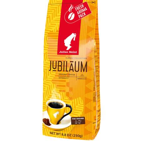 Кофе молотый Julius Meinl Jubilaum 250 г арабика робуста светлая обжарка