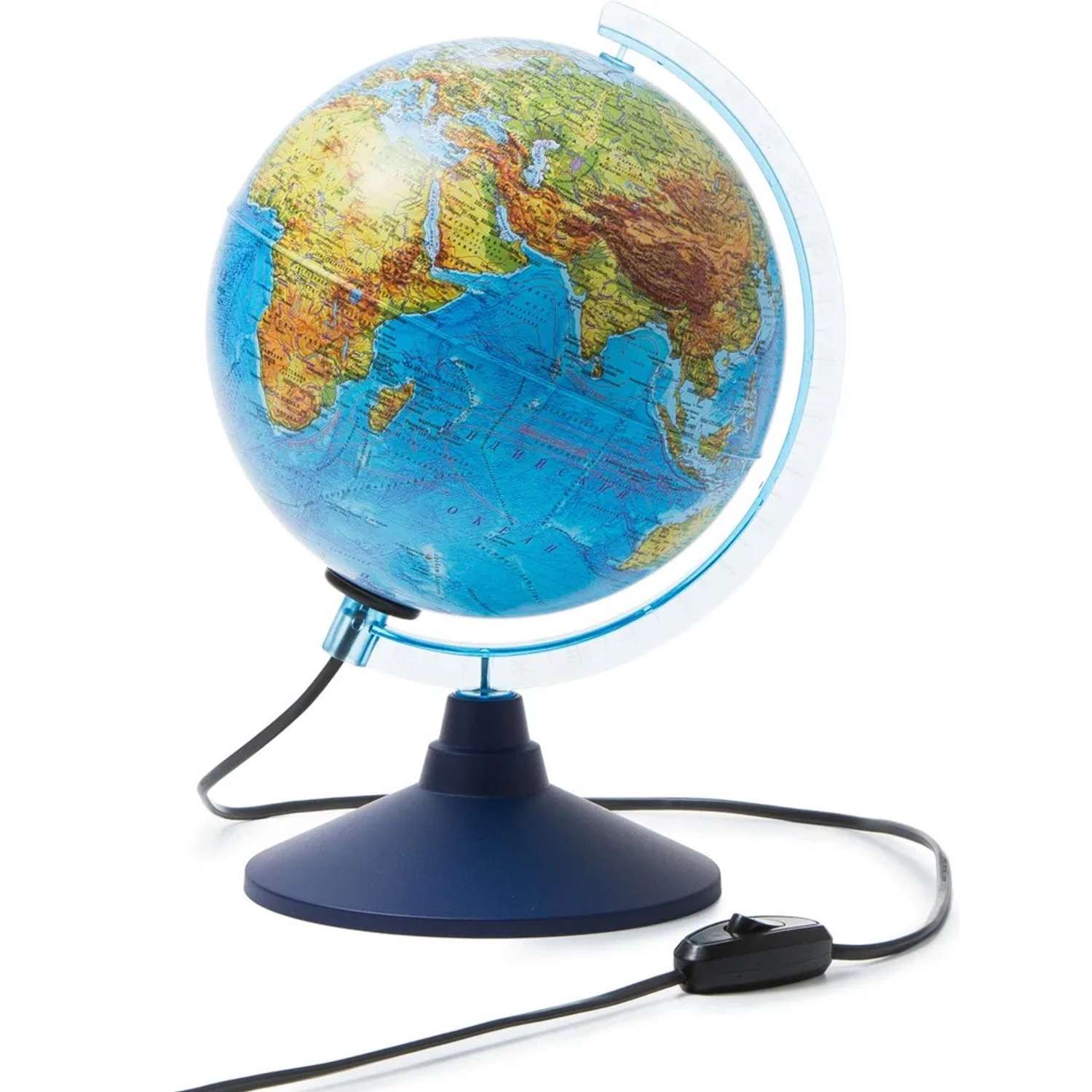 Глобус Globen Земли интерактивный рельефный диаметр 21 см с подсветкой VR очки - фото 3