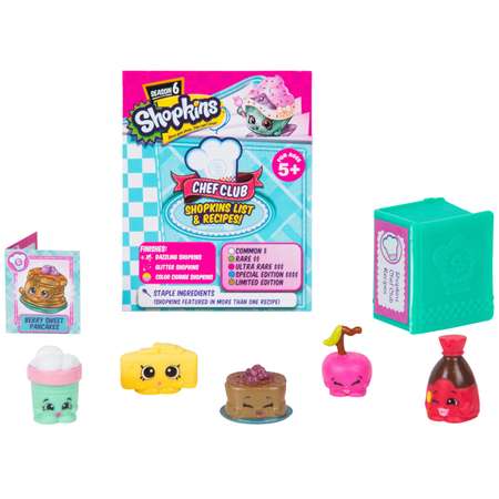 Набор фигурок Shopkins 5 шт в непрозрачной упаковке (Сюрприз)