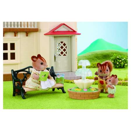 Набор Sylvanian Families "Фонтан и скамейка" (4535)