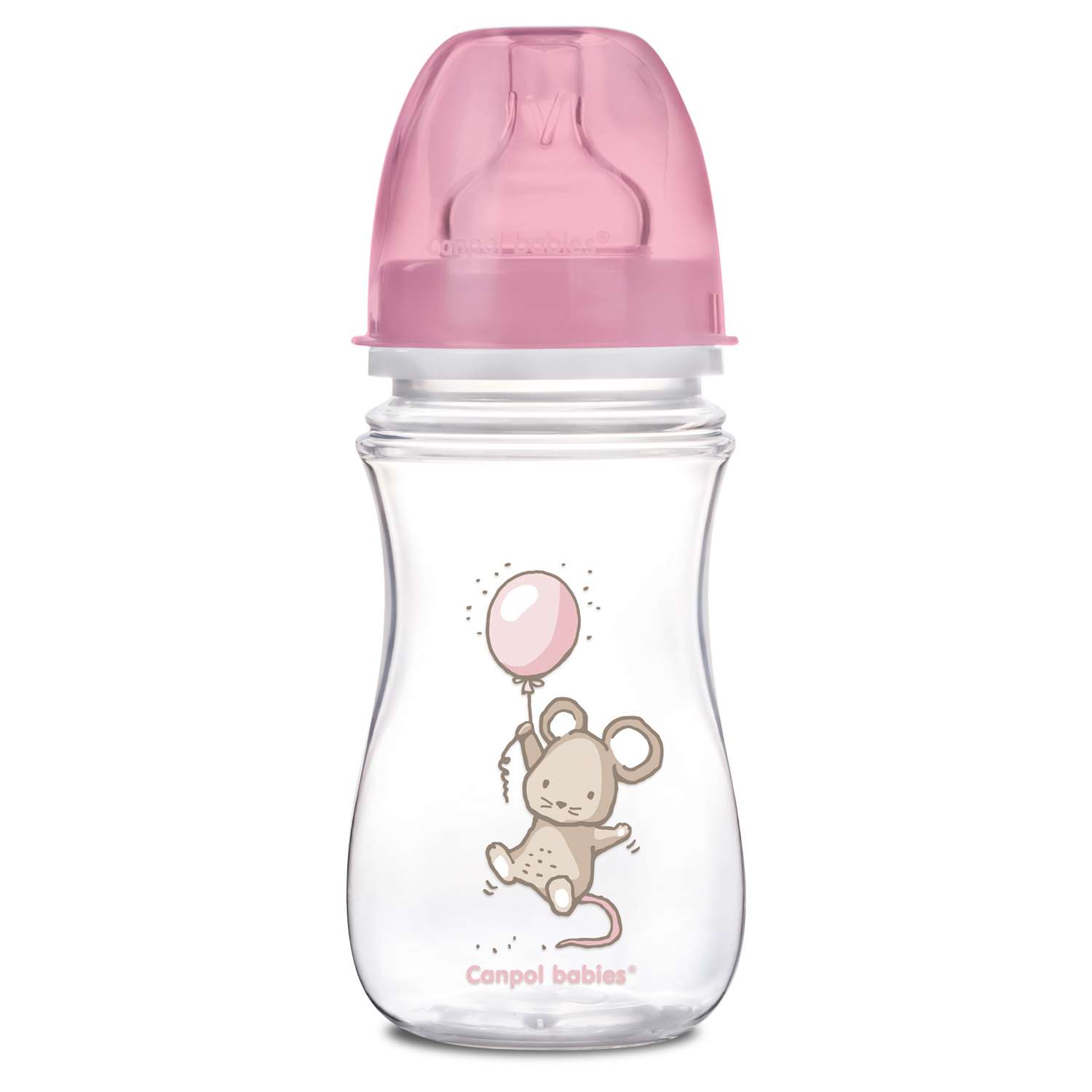 Бутылочка Canpol Babies Easy start Little cuties 240 мл с силиконовой соской в ассортименте - фото 4