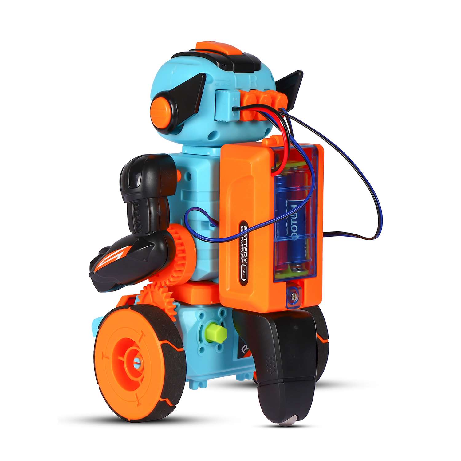Робот-конструктор Smart Baby с пультом управления 3 в 1 220 деталей - фото 16