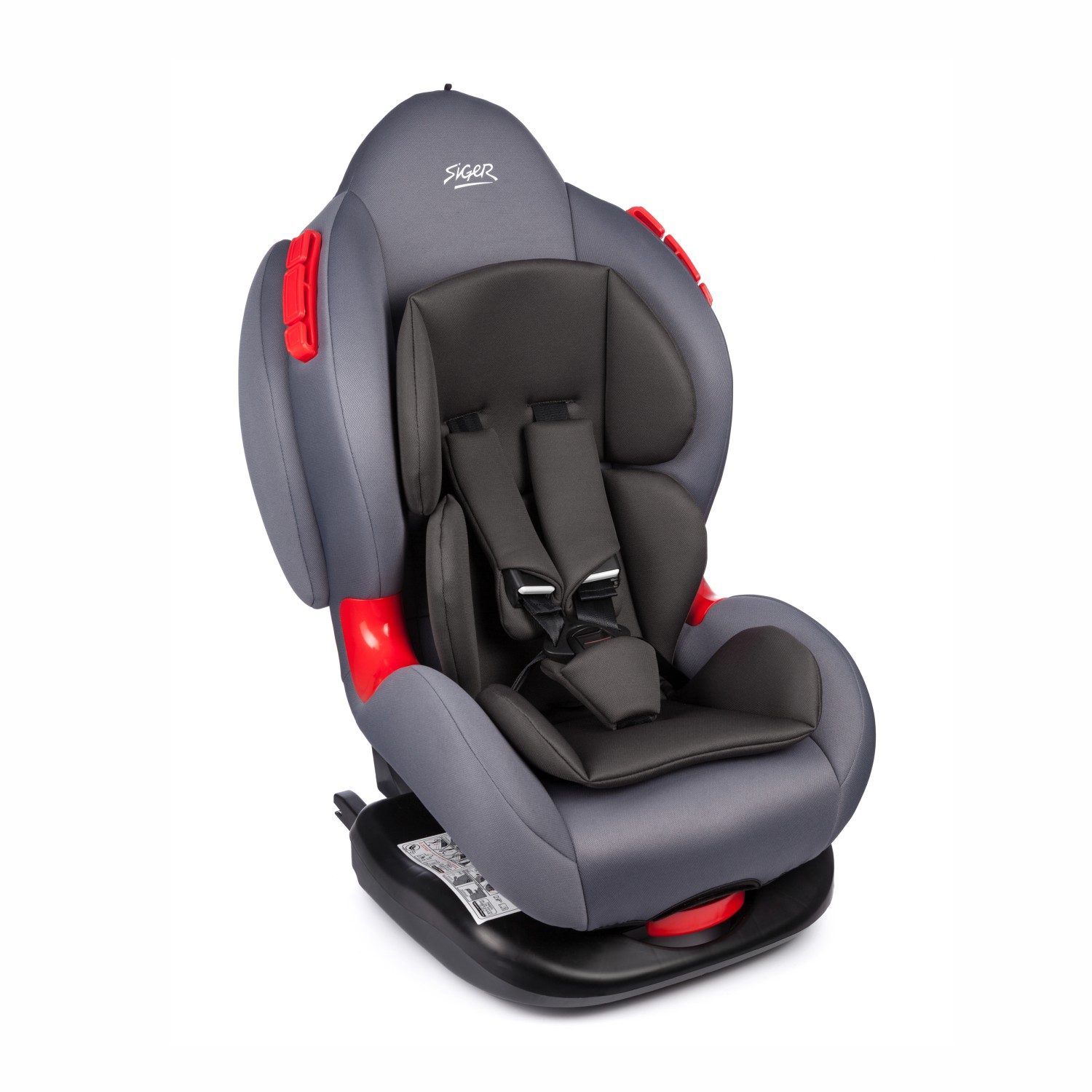 Автомобильное кресло SIGER УУД Siger Кокон Isofix гр.I/II маренго - фото 1