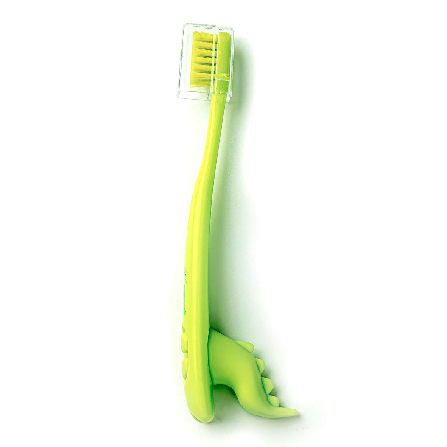 Детская зубная щетка Pesitro Clever Ultra soft 7680 Зеленый - фото 1