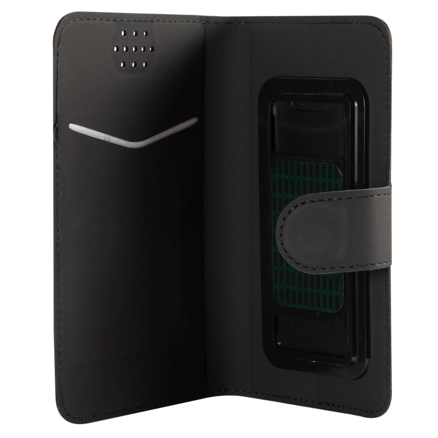 Чехол универсальный iBox UniMotion для телефонов 3.5-4.5 дюйма черный - фото 2
