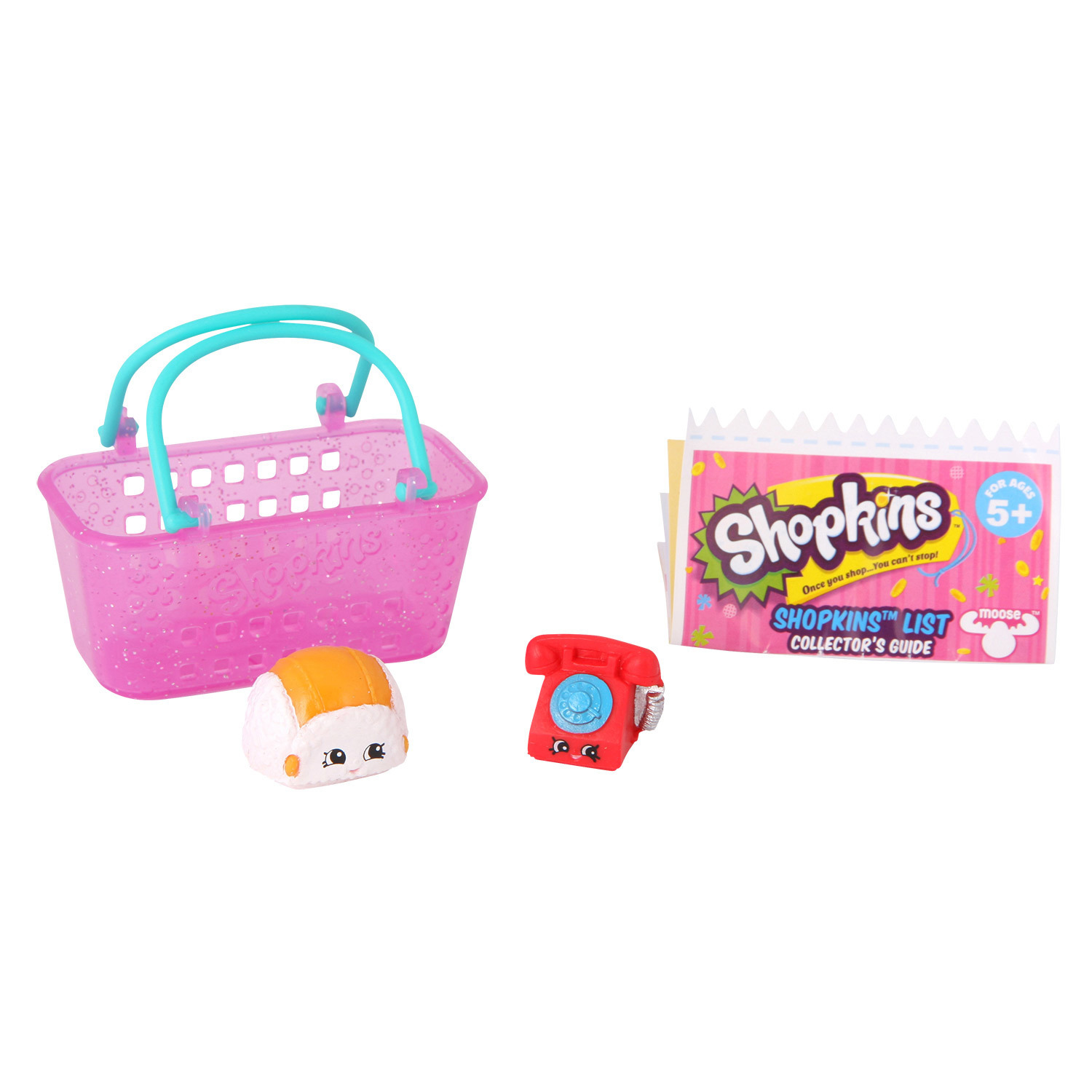 Набор фигурок Shopkins 2 шт в корзиночке в непрозрачной упаковке (Сюрприз) - фото 2