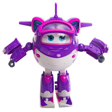 Трансформер Super Wings Суперзаряженный Кристалл Делюкс EU740963