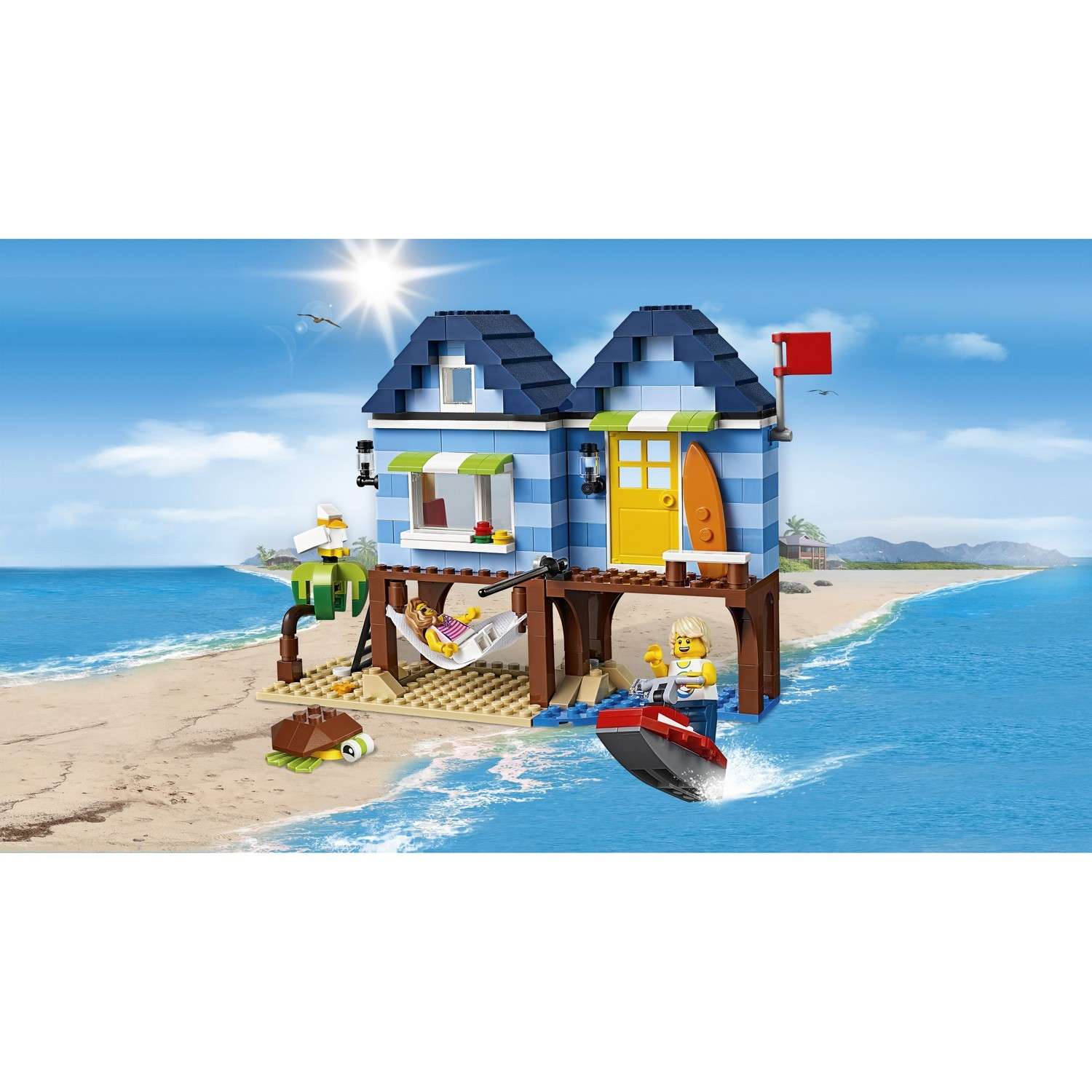 Конструктор LEGO Creator Отпуск у моря (31063) - фото 4