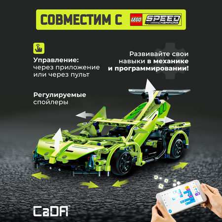 Конструктор CaDa RC super car 453 детали C51007W