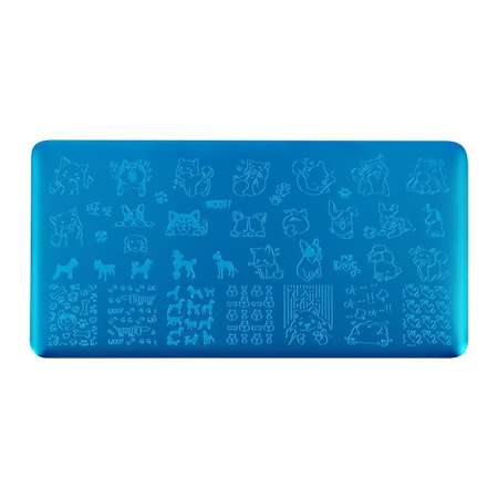 Пластина для стемпинга Pink Up stamp it! dogs print