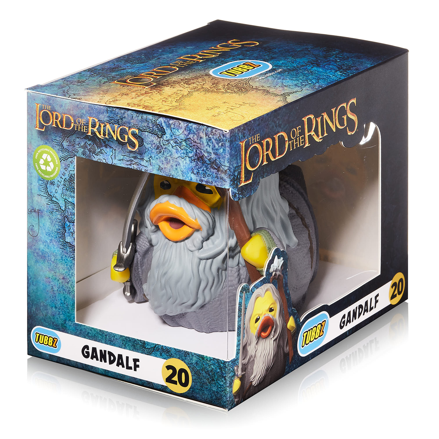 Фигурка The Lord of the Rings Утка Tubbz Гендальф из Властелина колец Boxed Edition без ванны - фото 2