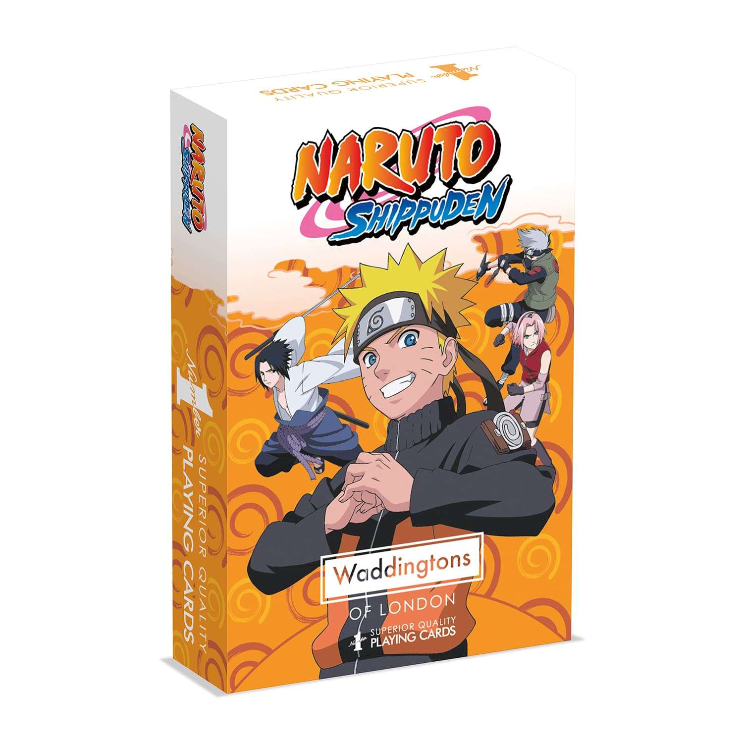 Игра настольная Winning Moves Карты игральные Naruto Наруто - фото 1