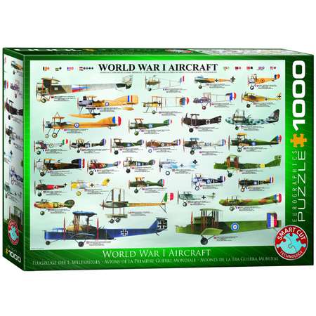 Пазлы Eurographics Самолеты Первой мировой войны 1000 элементов 6000-0087