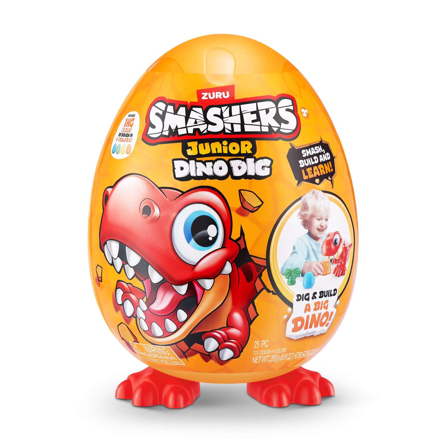 Набор игровой Smashers Junior Dino DIG Яйцо большое в непрозрачной упаковке (Сюрприз) 74115 - фото 1