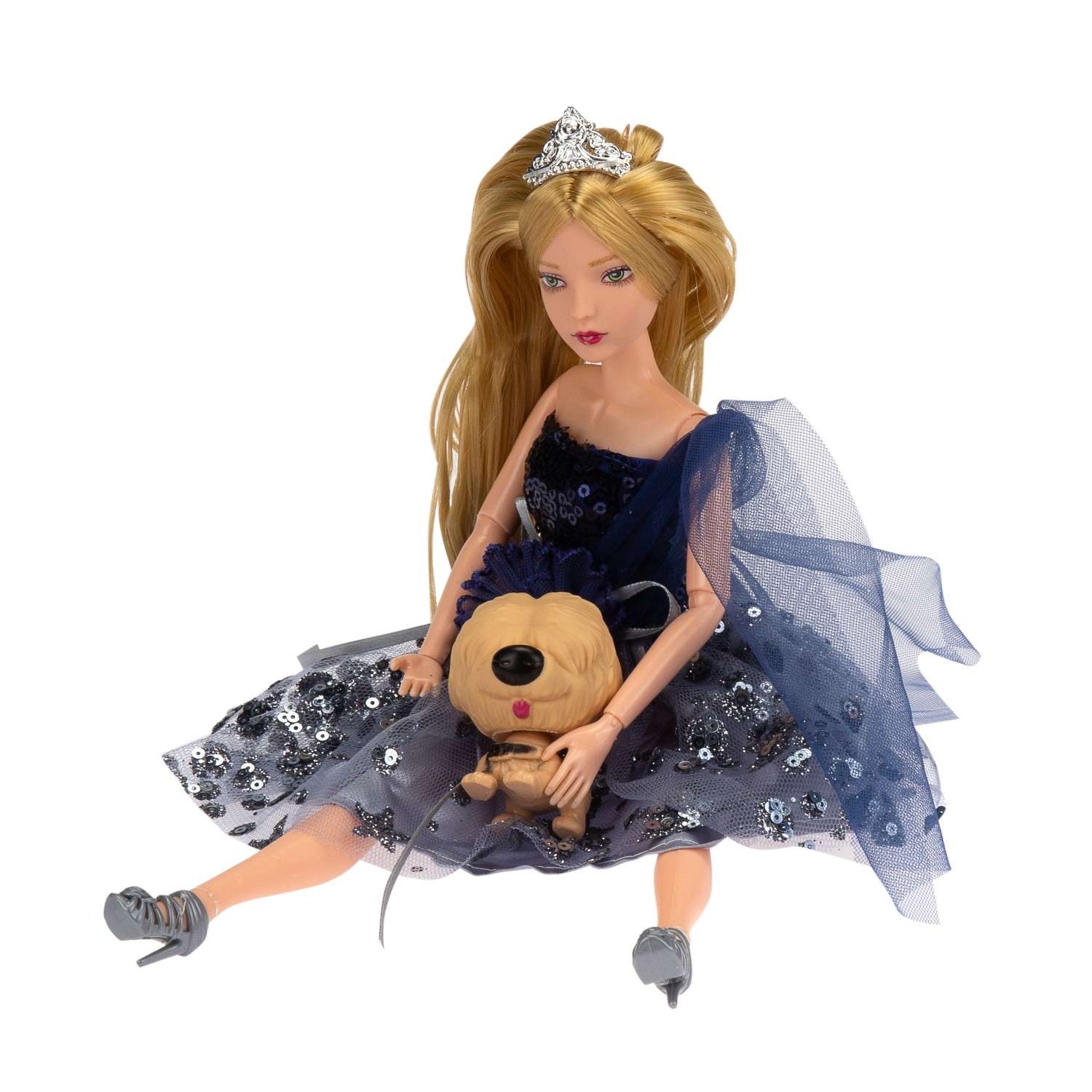Кукла Эмили с сумочкой и мишкой коллекция Синяя птица 76971 76971 - фото 3