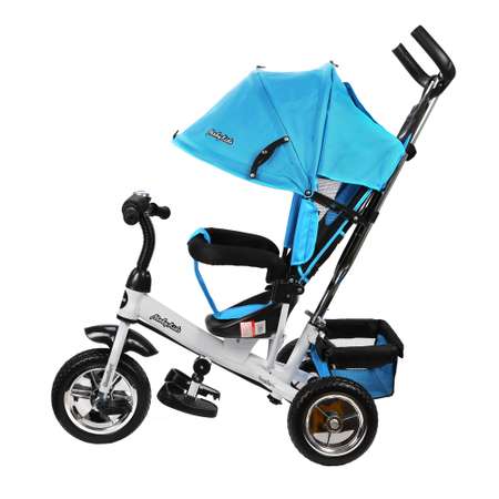 Велосипед трехколесный Moby Kids Comfort 10x8 EVA Голубой