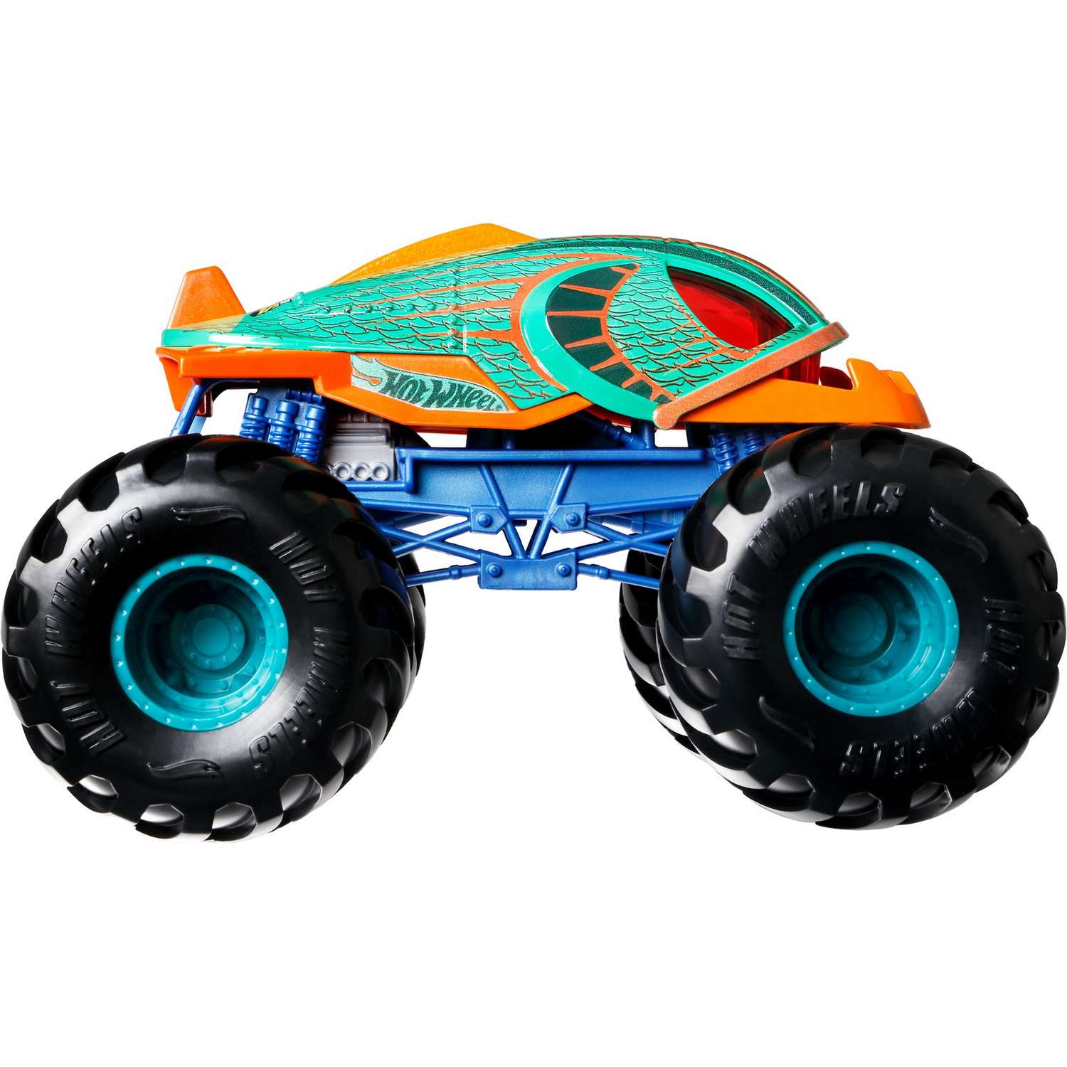 Машинка Hot Wheels Monster Trucks Пиранья большая GTJ34 FYJ83 - фото 4