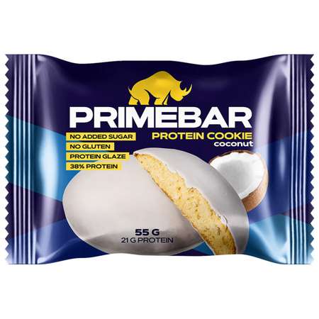 Печенье протеиновое Primebar Mix 55г*8шт