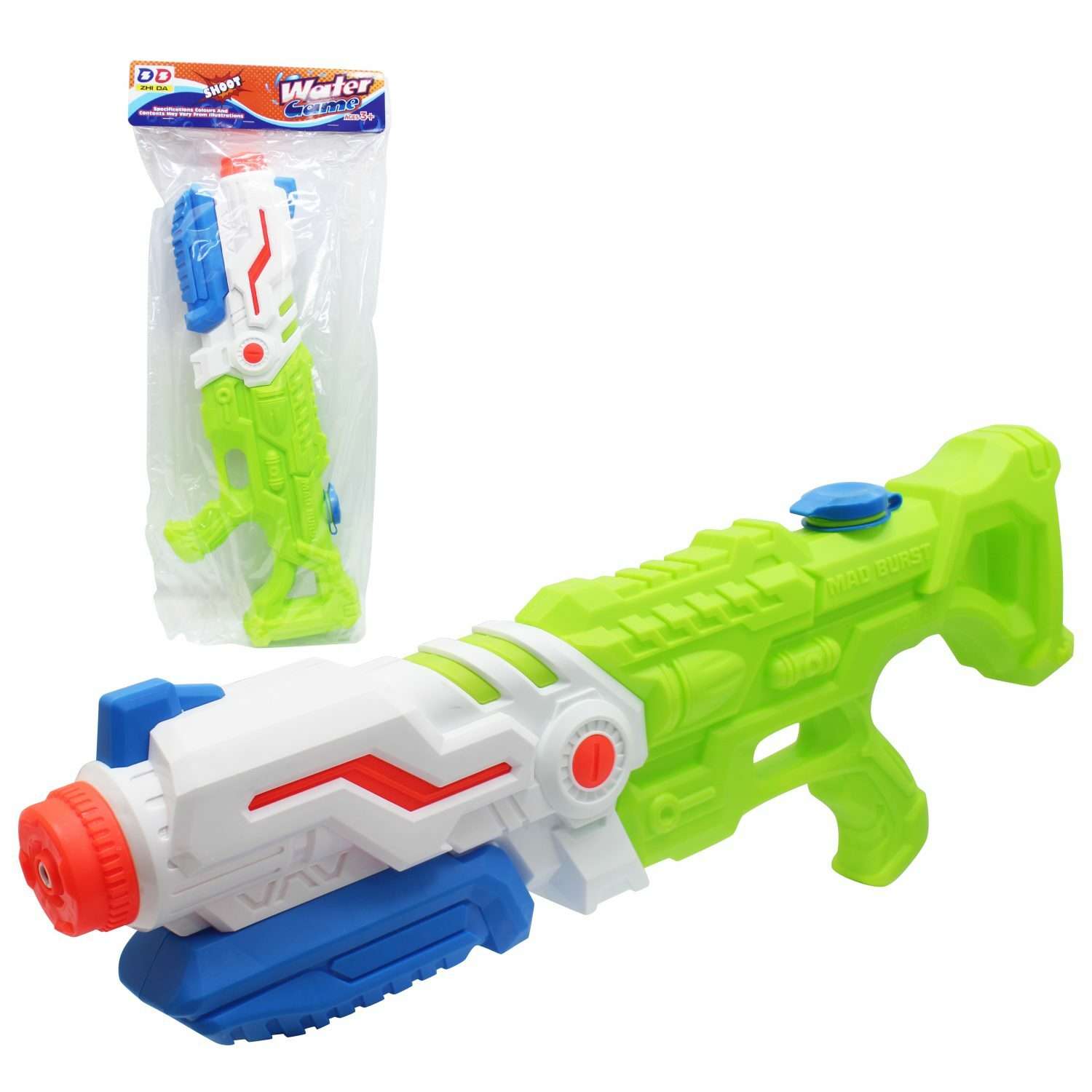 Водяной пистолет Аквамания 1TOY Бластер детское игрушечное оружие для мальчиков и девочек игрушки для улицы и ванны - фото 2