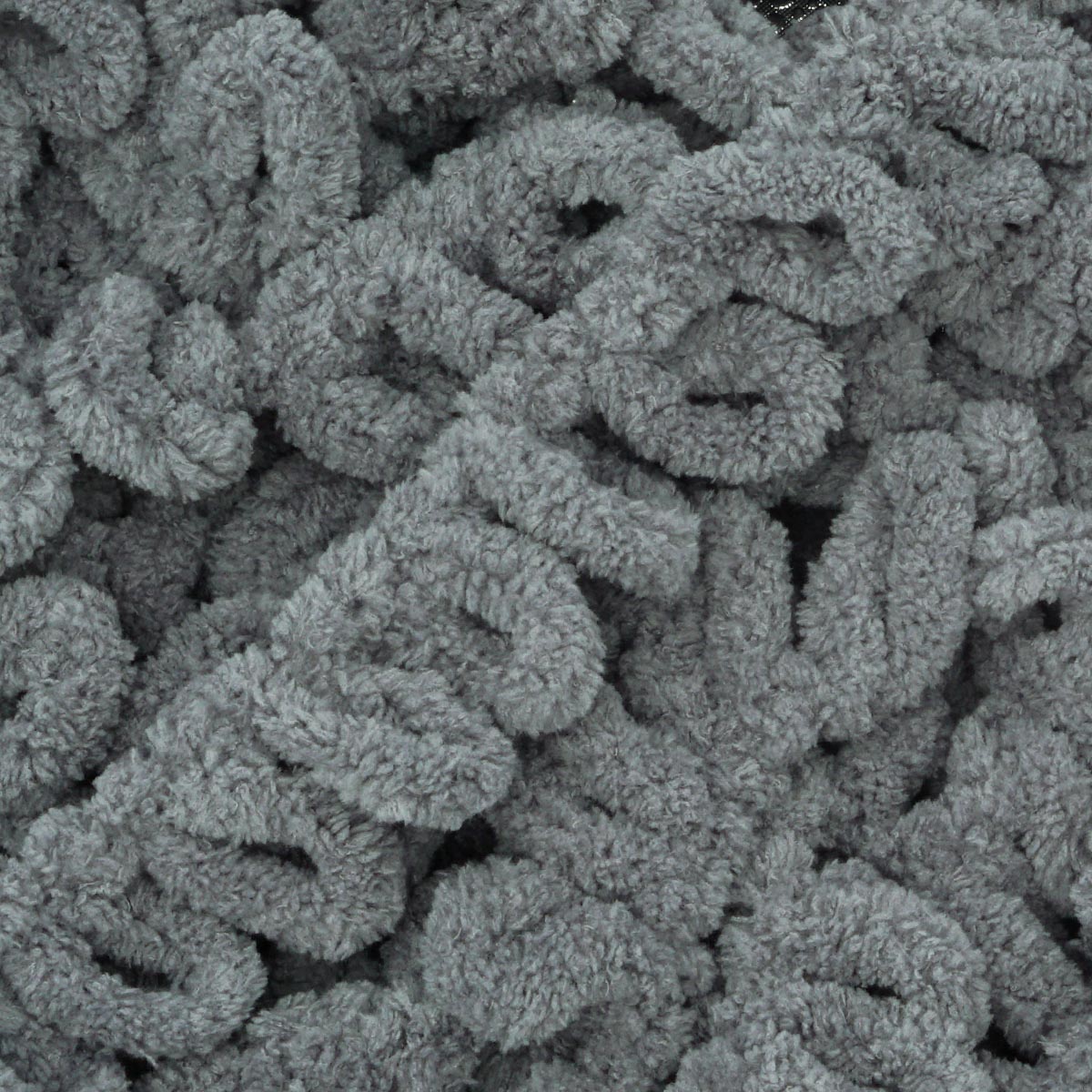 Пряжа для вязания Alize puffy 100 г 9 м микрополиэстер фантазийная плюшевая 87 темно-серый 5 мотков - фото 8
