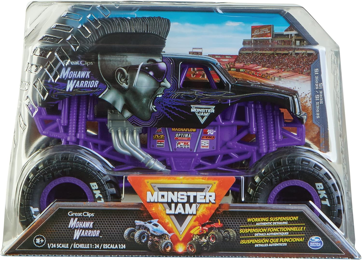 Машинка Monster Jam 1:24 в ассортименте 6056371 6056371 - фото 3