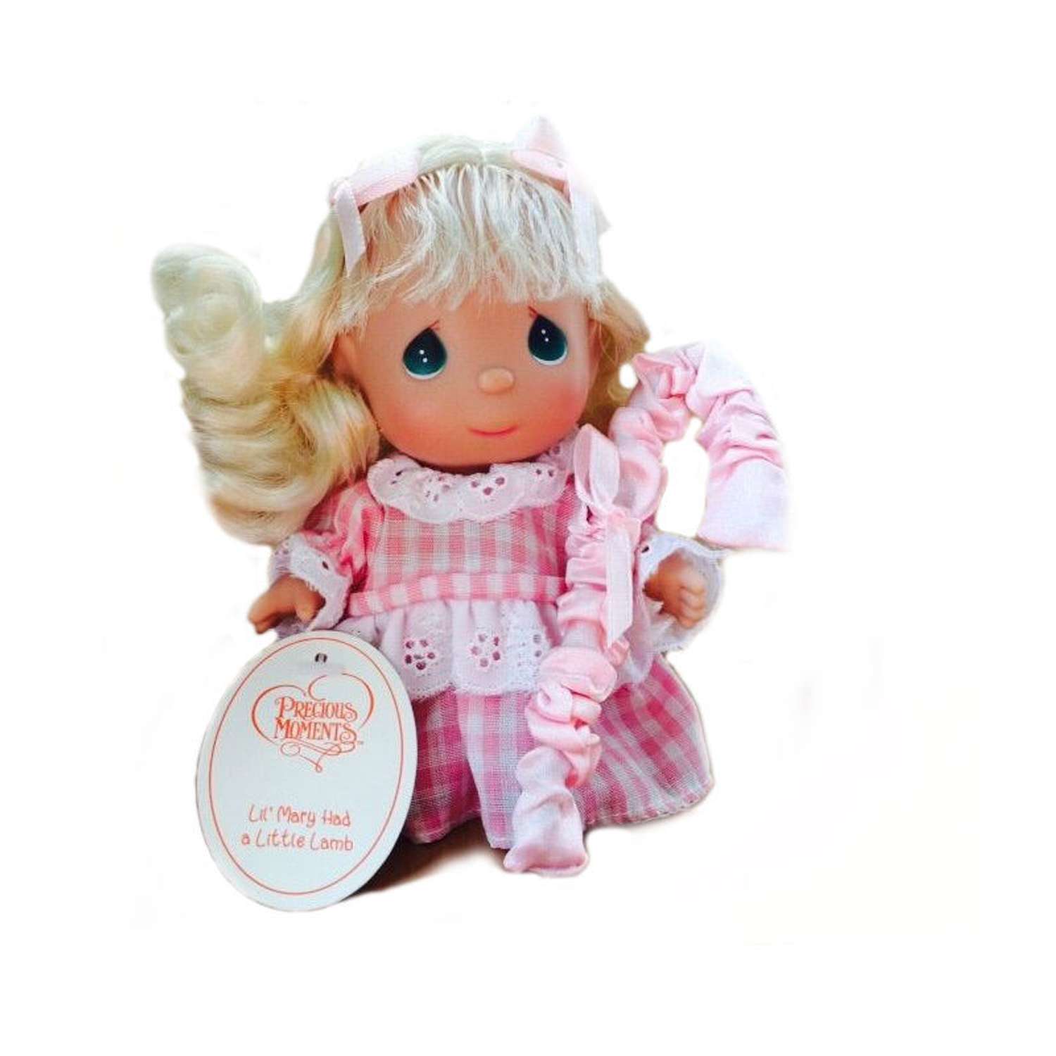 Кукла Precious Moments MINI Пастушка 14 см(в розовом) 5397 - фото 1