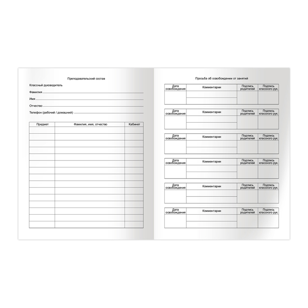 Дневник BG Российского школьника 1-11 класс 40 листов глянцевая ламинация - фото 4