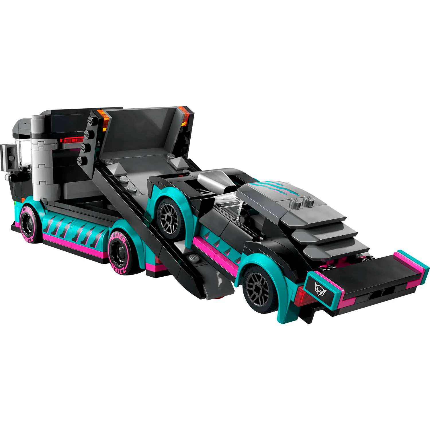 Конструктор детский LEGO City Гоночный автомобиль и автовоз 60406 - фото 6