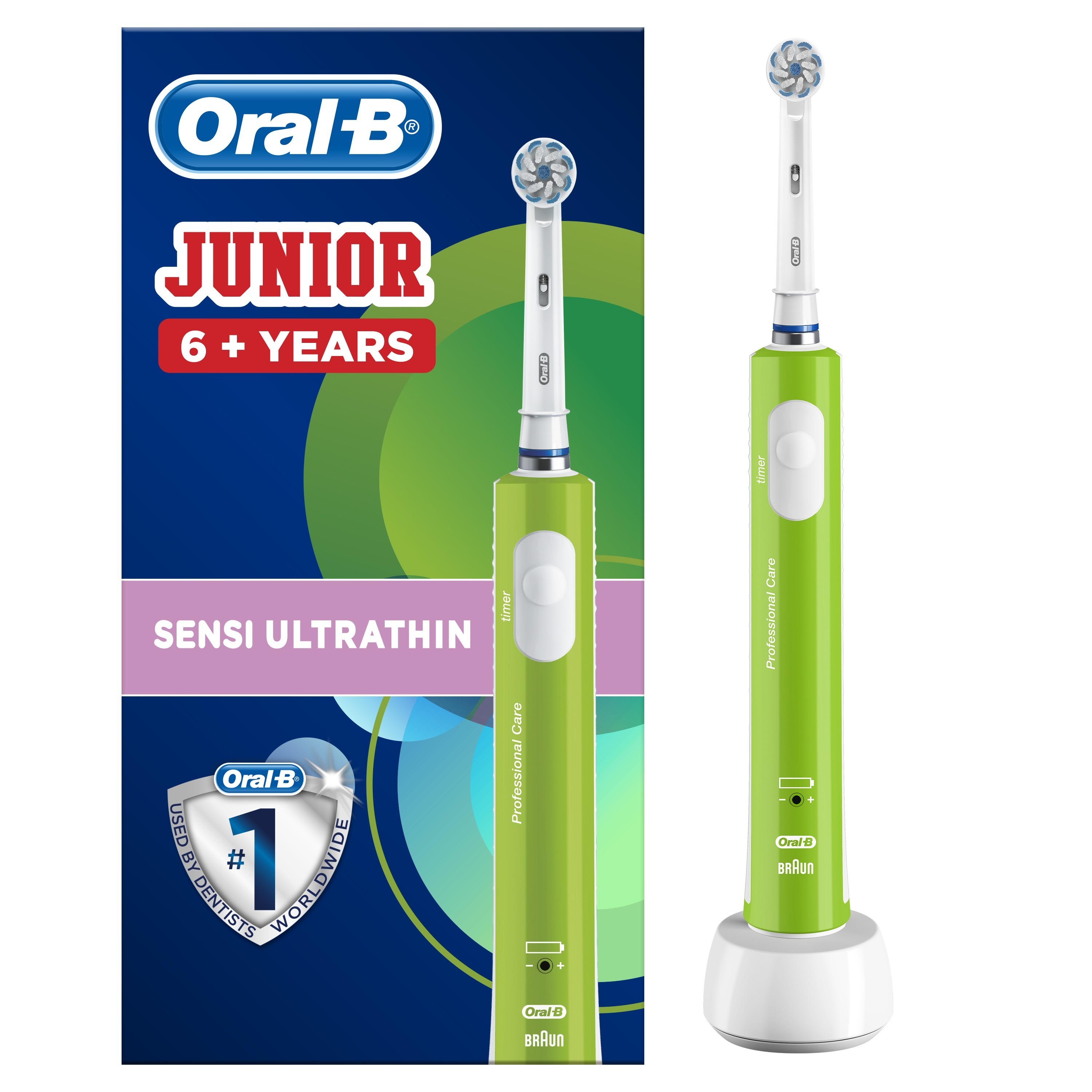 Зубная щетка Oral-B Junior электрическая с 6 лет 80313272 - фото 4