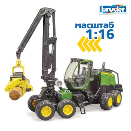 Комбайн Bruder John Deere Харвестер 1:16